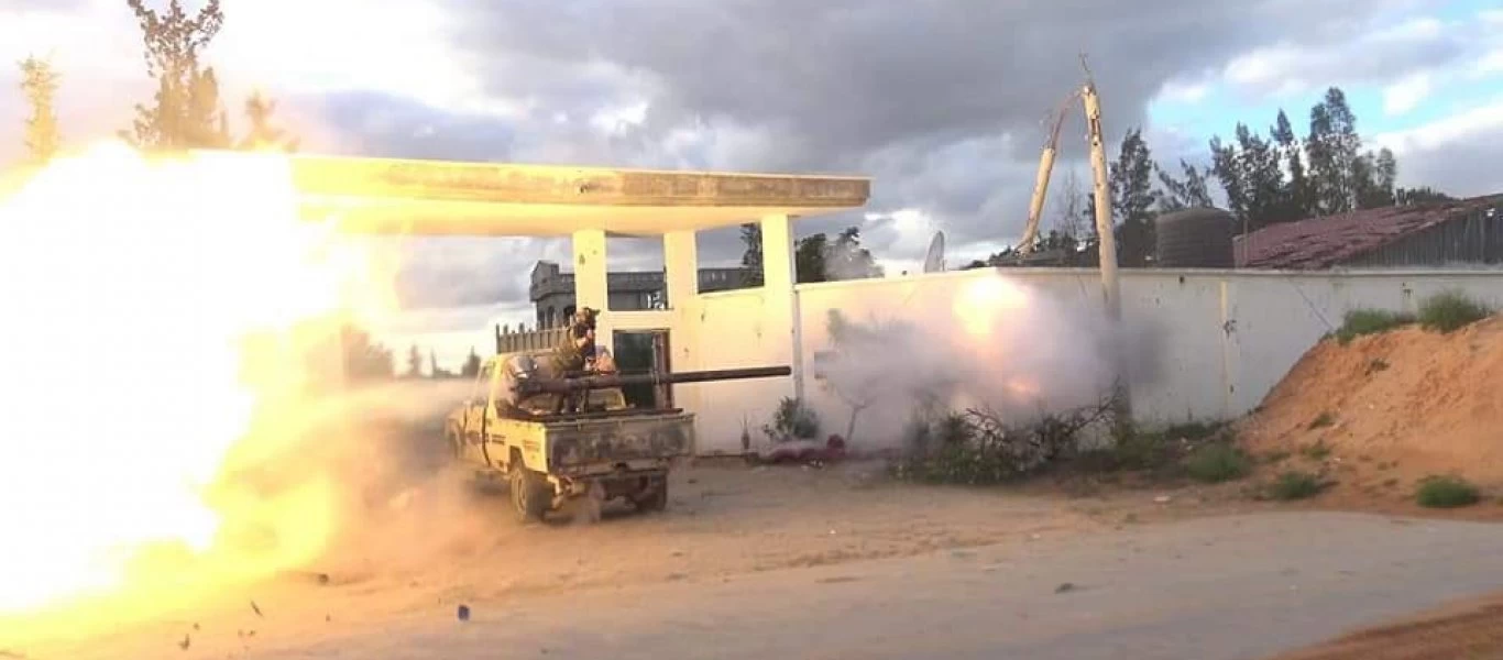 Λιβύη: Νέα μεγάλη επίθεση νοτίως της Τρίπολης ξεκίνησαν οι Τουρκμένοι μισθοφόροι (φώτο)